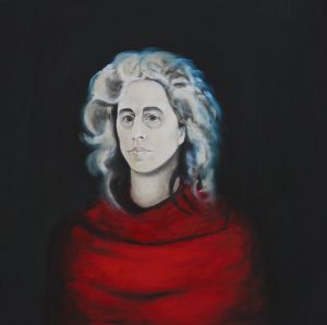  Self Portrait with White Hair