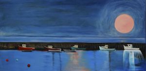  Melon Moon over Mill Cove