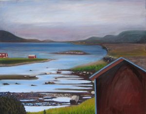  Red barn at L’Anse aux Meadows